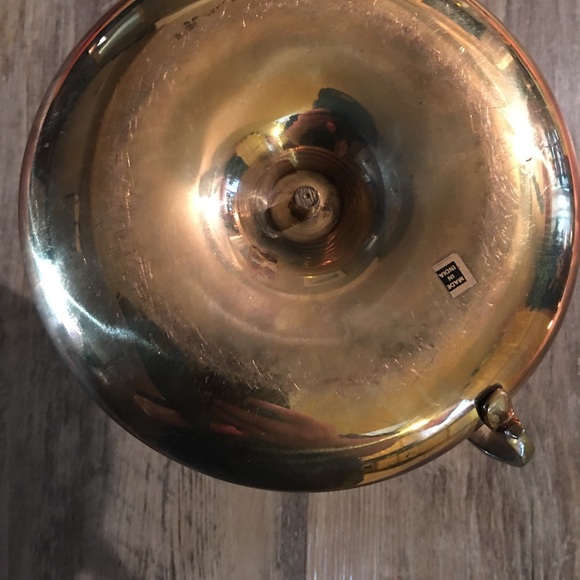 Candle Stick Holder w-Snuffer - Brass - Picture 7 of 8